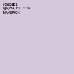 #D6C8DB - Maverick Color Image