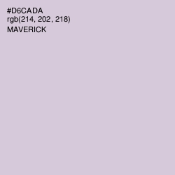 #D6CADA - Maverick Color Image