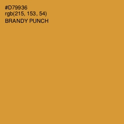 #D79936 - Brandy Punch Color Image