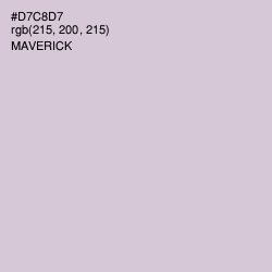 #D7C8D7 - Maverick Color Image