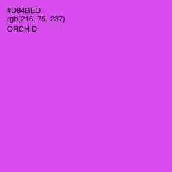 #D84BED - Orchid Color Image
