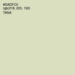 #DADFC0 - Tana Color Image