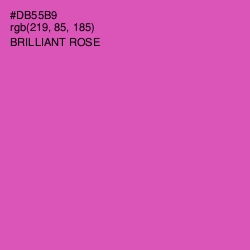 #DB55B9 - Brilliant Rose Color Image