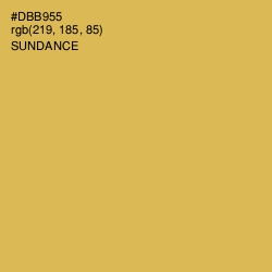 #DBB955 - Sundance Color Image