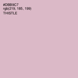 #DBB9C7 - Thistle Color Image