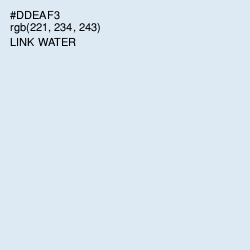 #DDEAF3 - Link Water Color Image