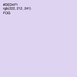 #DED4F1 - Fog Color Image