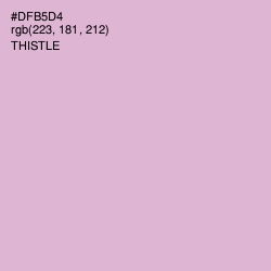 #DFB5D4 - Thistle Color Image