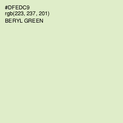#DFEDC9 - Beryl Green Color Image