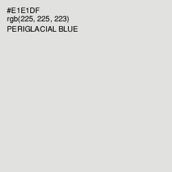 #E1E1DF - Periglacial Blue Color Image