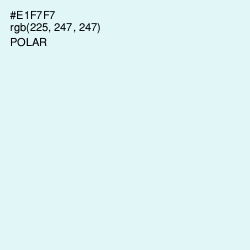 #E1F7F7 - Polar Color Image