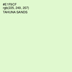 #E1F9CF - Tahuna Sands Color Image
