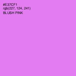 #E37CF1 - Blush Pink Color Image