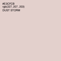 #E3CFCB - Dust Storm Color Image