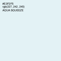 #E3F2F5 - Aqua Squeeze Color Image