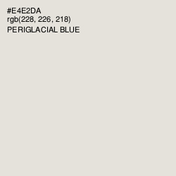 #E4E2DA - Periglacial Blue Color Image