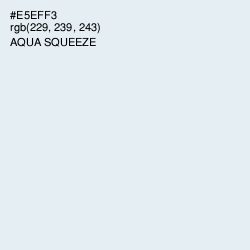 #E5EFF3 - Aqua Squeeze Color Image
