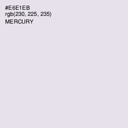 #E6E1EB - Mercury Color Image