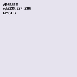 #E6E3EE - Mystic Color Image