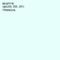 #E6FFFB - Tranquil Color Image
