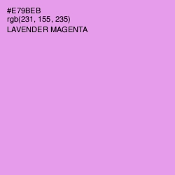 #E79BEB - Lavender Magenta Color Image