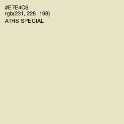 #E7E4C6 - Aths Special Color Image