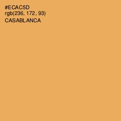 #ECAC5D - Casablanca Color Image