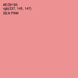 #ED9193 - Sea Pink Color Image