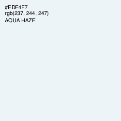 #EDF4F7 - Aqua Haze Color Image