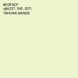 #EDF5CF - Tahuna Sands Color Image