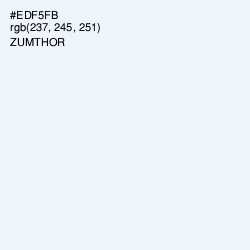 #EDF5FB - Zumthor Color Image