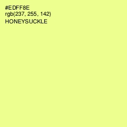 #EDFF8E - Honeysuckle Color Image