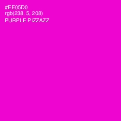#EE05D0 - Purple Pizzazz Color Image