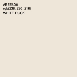 #EEE6D8 - White Rock Color Image