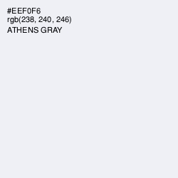 #EEF0F6 - Athens Gray Color Image