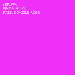 #EF2FFA - Razzle Dazzle Rose Color Image