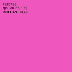 #EF57BE - Brilliant Rose Color Image
