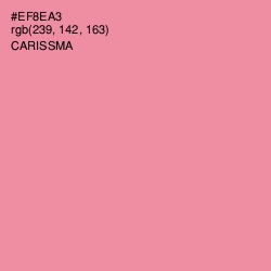 #EF8EA3 - Carissma Color Image