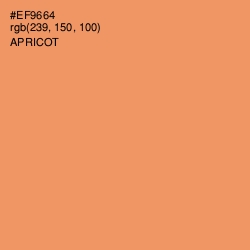 #EF9664 - Apricot Color Image