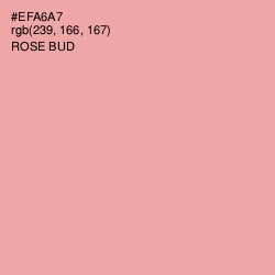 #EFA6A7 - Rose Bud Color Image