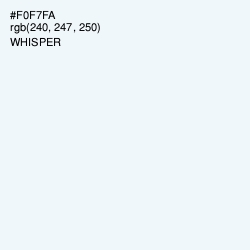 #F0F7FA - Whisper Color Image