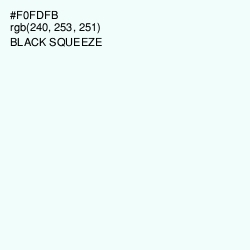 #F0FDFB - Black Squeeze Color Image