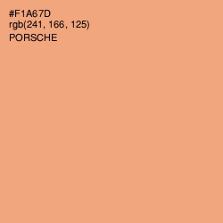 #F1A67D - Porsche Color Image