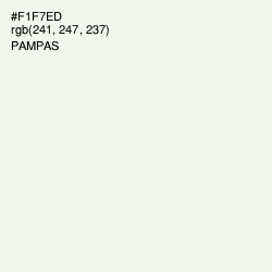 #F1F7ED - Pampas Color Image