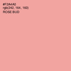 #F2A4A0 - Rose Bud Color Image
