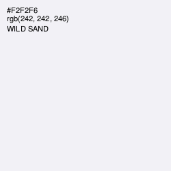 #F2F2F6 - Wild Sand Color Image