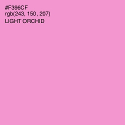 #F396CF - Light Orchid Color Image