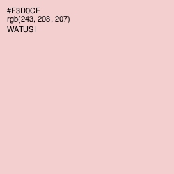 #F3D0CF - Watusi Color Image