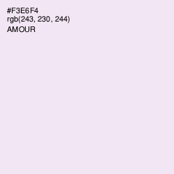 #F3E6F4 - Amour Color Image