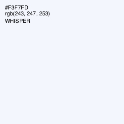 #F3F7FD - Whisper Color Image